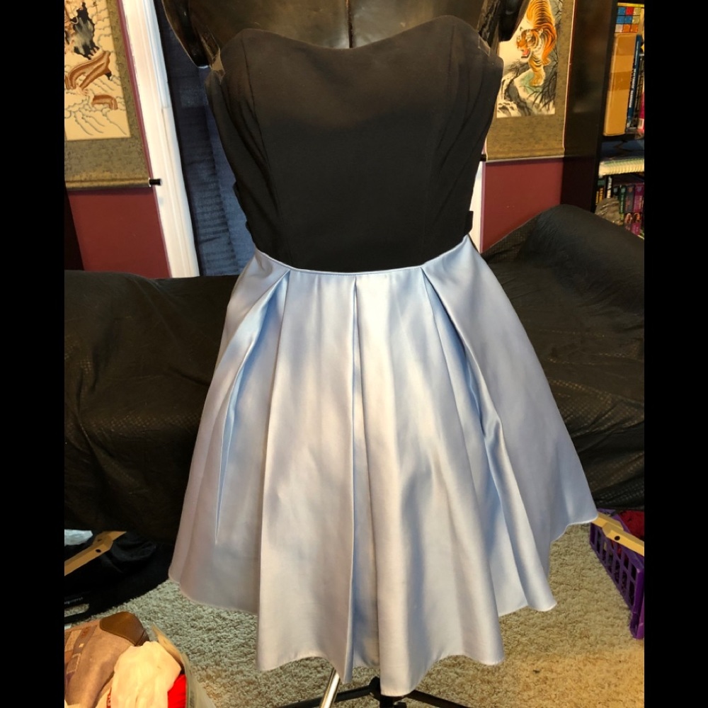 Juliet two tone mini dress